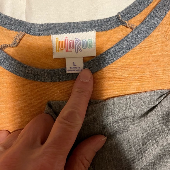 Two Lularoe Randy tees - Picture 2 of 2